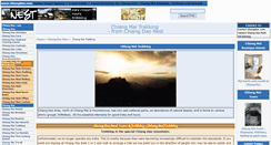 Desktop Screenshot of chiangmaitrekking.chiangdao.com